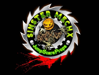 Halloween Animatronic Prop Logo Update and Revision logo design by DreamLogoDesign