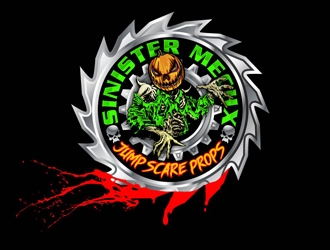 Halloween Animatronic Prop Logo Update and Revision logo design by DreamLogoDesign