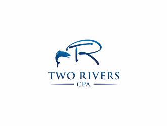 Two Rivers CPA logo design by ammad