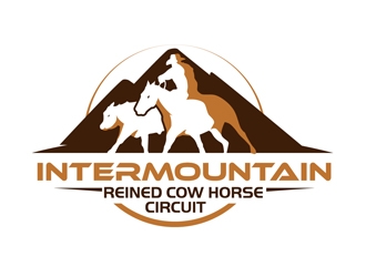 Intermountain Reined Cow Horse Circuit logo design by DreamLogoDesign