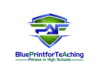 Blue Print for Teaching Fitness in High Schools logo design by kopipanas