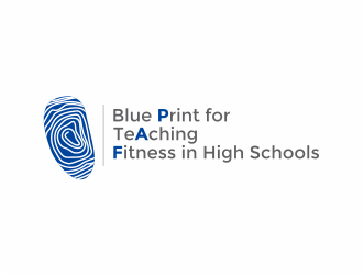 Blue Print for Teaching Fitness in High Schools logo design by mutafailan