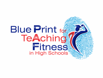 Blue Print for Teaching Fitness in High Schools logo design by agus