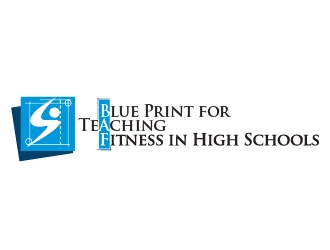 Blue Print for Teaching Fitness in High Schools logo design by moomoo