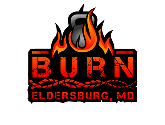 Burn  logo design by haze