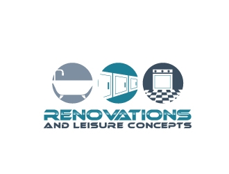 Renovations and Leisure Concepts logo design by tec343