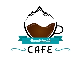 The Mountainside Cafe logo design by ksantirg