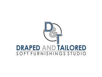 Draped and Tailored logo design by giphone