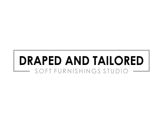 Draped and Tailored logo design by tukangngaret