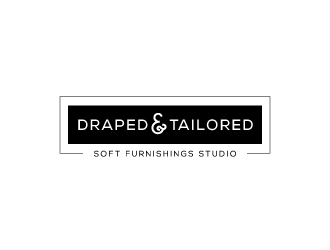 Draped and Tailored logo design by zakdesign700