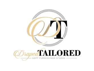 Draped and Tailored logo design by Godvibes