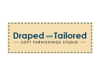Draped and Tailored logo design by BeDesign