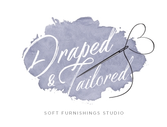 Draped and Tailored logo design by mob1900