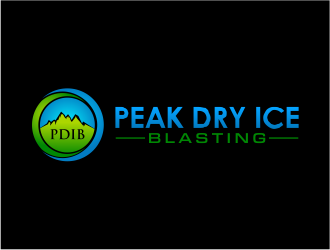 Peak Dry Ice Blasting logo design by meliodas