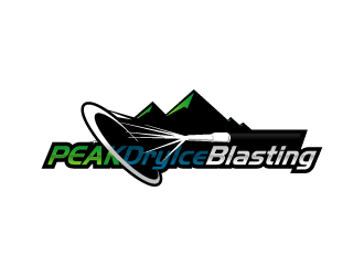 Peak Dry Ice Blasting logo design by torresace