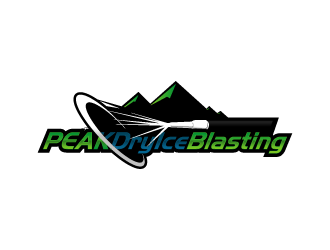 Peak Dry Ice Blasting logo design by torresace