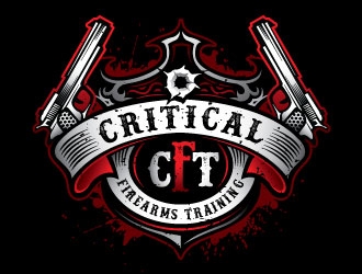 Critical Firearms Training logo design by REDCROW