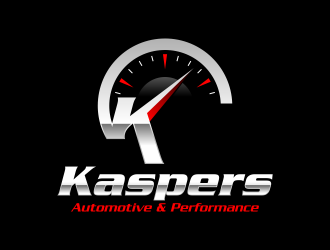 Kaspers Automotive & Performance ( foucus point to be Kaspers) logo design by rykos