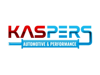 Kaspers Automotive & Performance ( foucus point to be Kaspers) logo design by shernievz