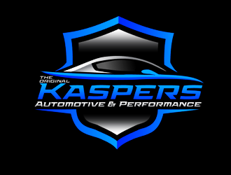Kaspers Automotive & Performance ( foucus point to be Kaspers) logo design by megalogos