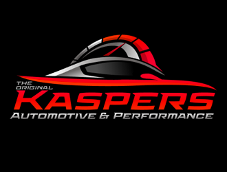 Kaspers Automotive & Performance ( foucus point to be Kaspers) logo design by megalogos