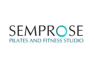 Semprose Pilates and Fitness Studio logo design by megalogos