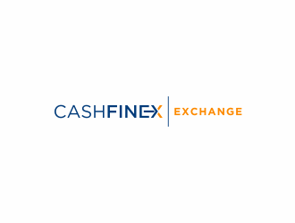 CashFinex Exchange logo design by ammad