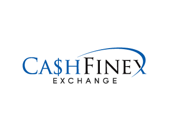 CashFinex Exchange logo design by bluespix
