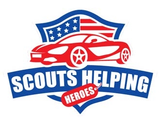 Scouts Helping Heroes logo design by logoguy