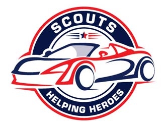Scouts Helping Heroes logo design by logoguy