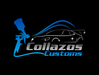 Collazos Customs logo design by beejo