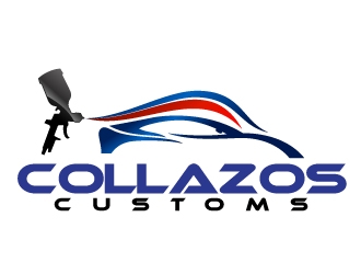 Collazos Customs logo design by Dawnxisoul393