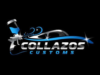 Collazos Customs logo design by DreamLogoDesign