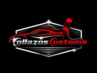 Collazos Customs logo design by DreamLogoDesign