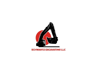 schwartz excavating llc logo design by elmiauliya