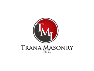 Trana Masonry Inc. logo design by BintangDesign