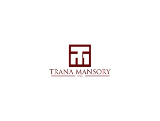 Trana Masonry Inc. logo design by rahmatillah11