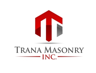Trana Masonry Inc. logo design by amar_mboiss