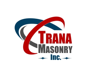 Trana Masonry Inc. logo design by mindstree