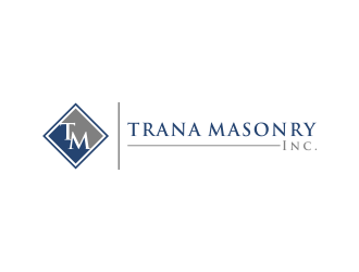 Trana Masonry Inc. logo design by afra_art