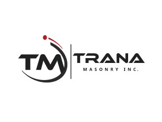 Trana Masonry Inc. logo design by Muhammad_Abbas