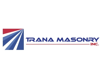 Trana Masonry Inc. logo design by Dawnxisoul393