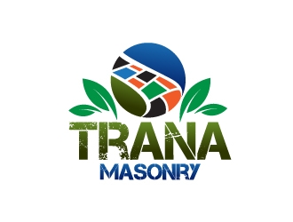 Trana Masonry Inc. logo design by usashi