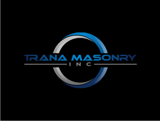 Trana Masonry Inc. logo design by Landung