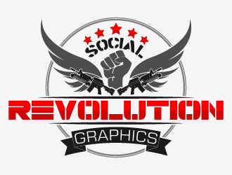 Social Revolution Graphics logo design by fastsev