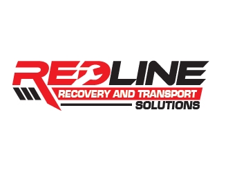 Redline recovery and transport solutions logo design by moomoo