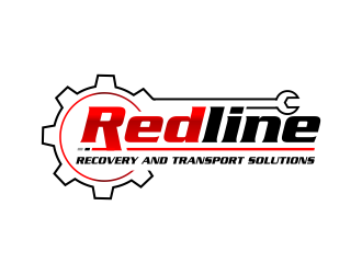Redline recovery and transport solutions logo design by ingepro