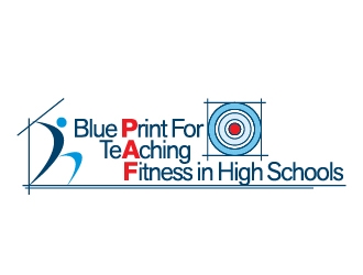 Blue Print for Teaching Fitness in High Schools logo design by moomoo