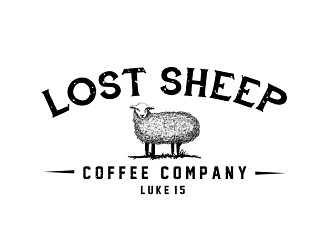 Lost Sheep Coffee Company logo design by dianD