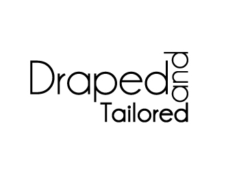 Draped and Tailored logo design by ElonStark